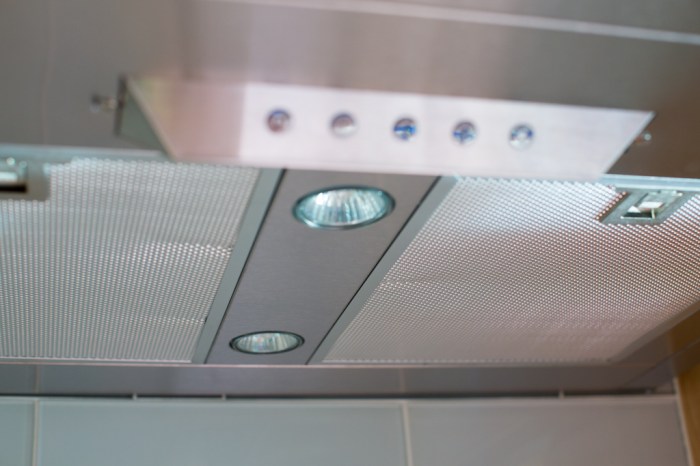 Hood vent filters damaged during install