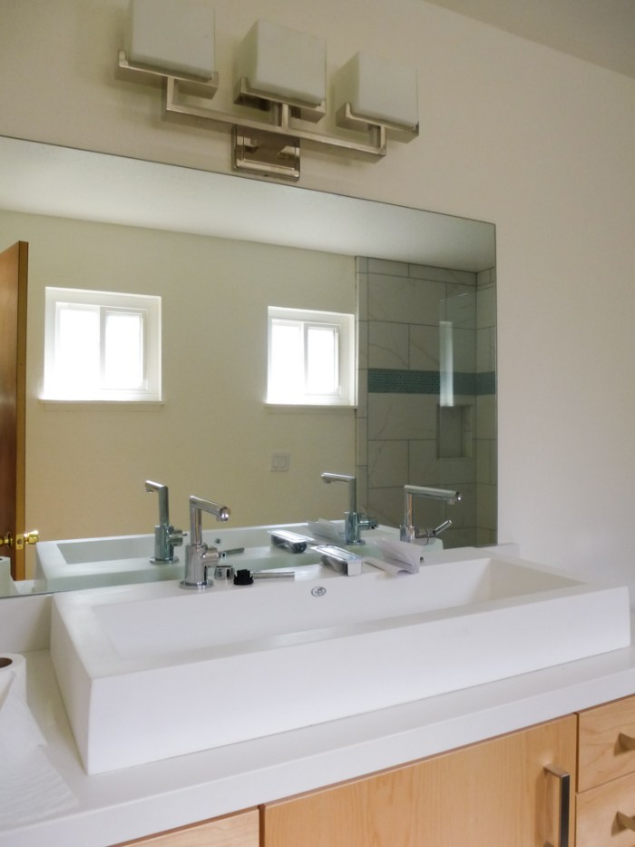 Master Bath new mirror